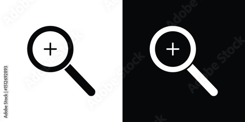 Zoom out icon illustration. icon templates pack.