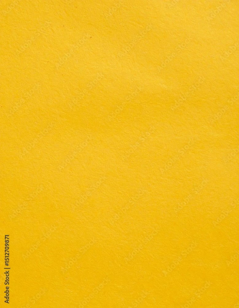 Obraz premium Yellow rough paper texture, close view paper pattern background