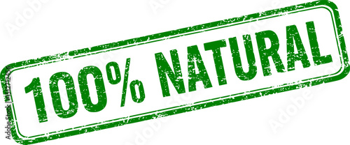 Natural label icon, vector illustration
