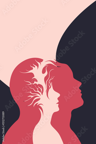 Pain, Manipulation, Narcissist, Manipulator, Prison, Freedom, Consciousness, Mind, Brain, Liberation, Artwork, Vector Art
