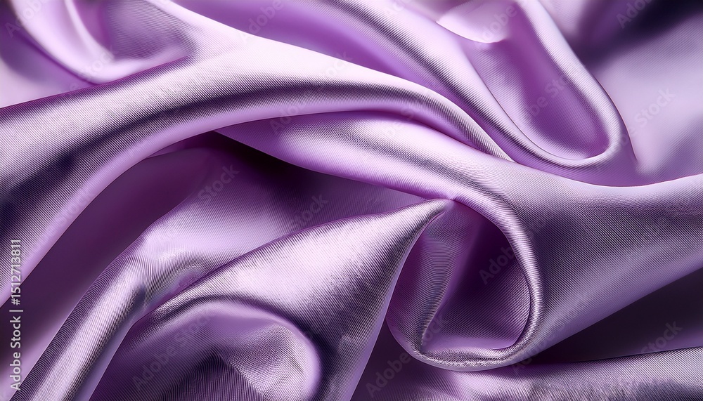 Obraz premium draped light lilac silk background