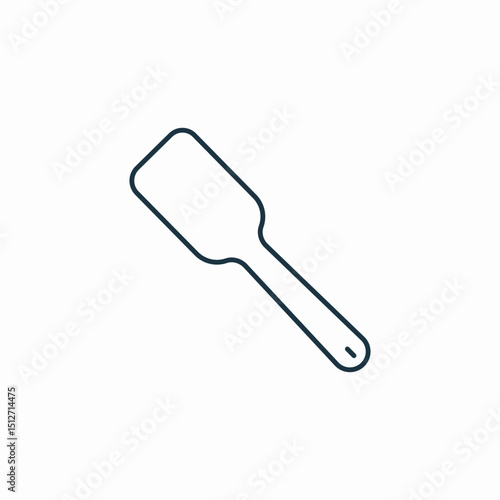spatula kitchen icon sign vector