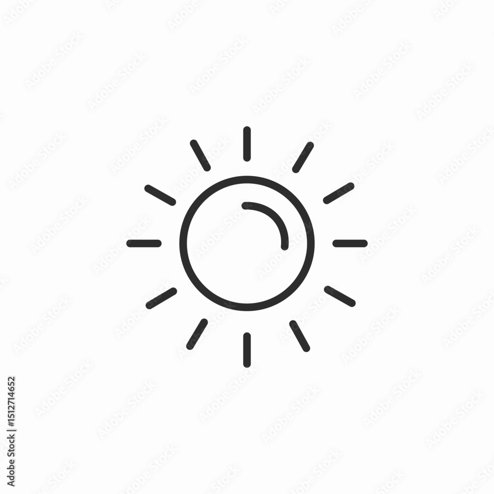 sun star icon sign vector sun star icon sign vector
