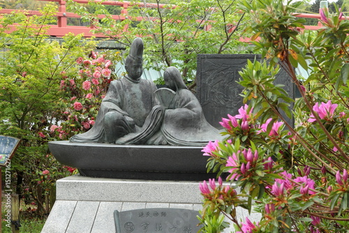 京都府宇治市　宇治十帖モニュメント