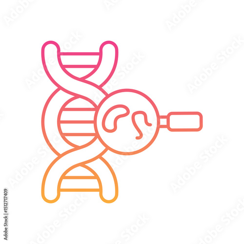 Genetic Engineering Icon vector