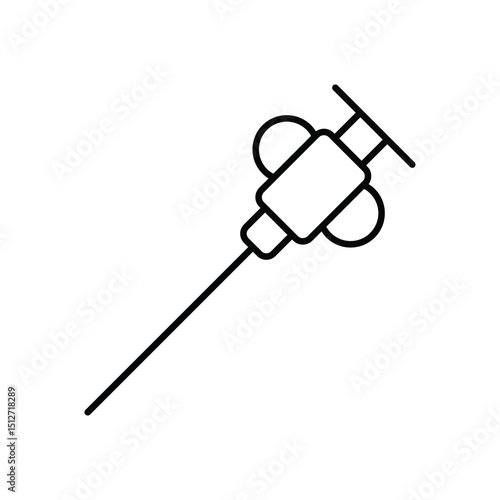 Biopsy Vector icon Icon vector