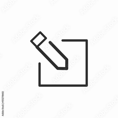 create document icon sign vector