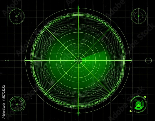 Futuristic radar screen (1)