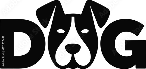 Dog Face Design Unique Canine Illustration for Dog Lovers