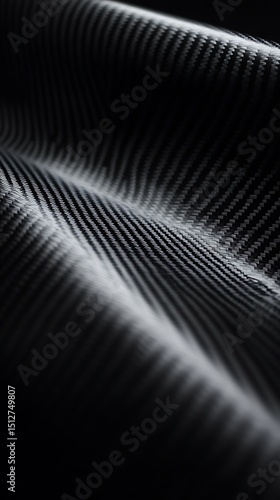 Wallpaper Mural Woven Carbon Fiber Material with Shadows and Highlights, CloseUp View Torontodigital.ca