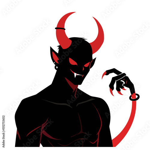A muscular man posing in a minimalist style, symbolizing power and determination.
