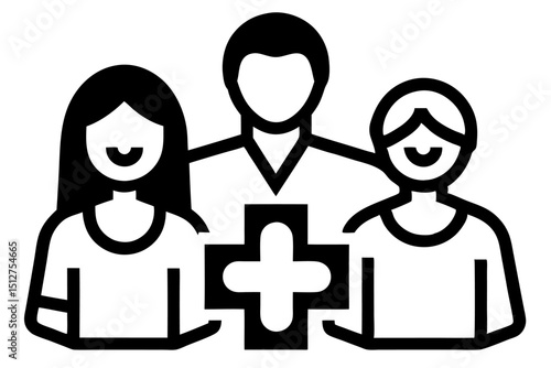 Healthcare team collaboration medical professionals support