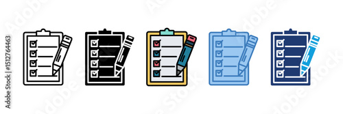 Checklist Icon Element For Design