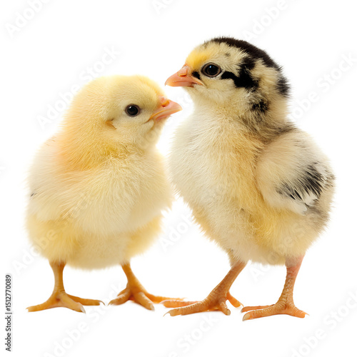Ultra-Detailed Realistic Baby Chick on Transparent Background – High-Resolution
