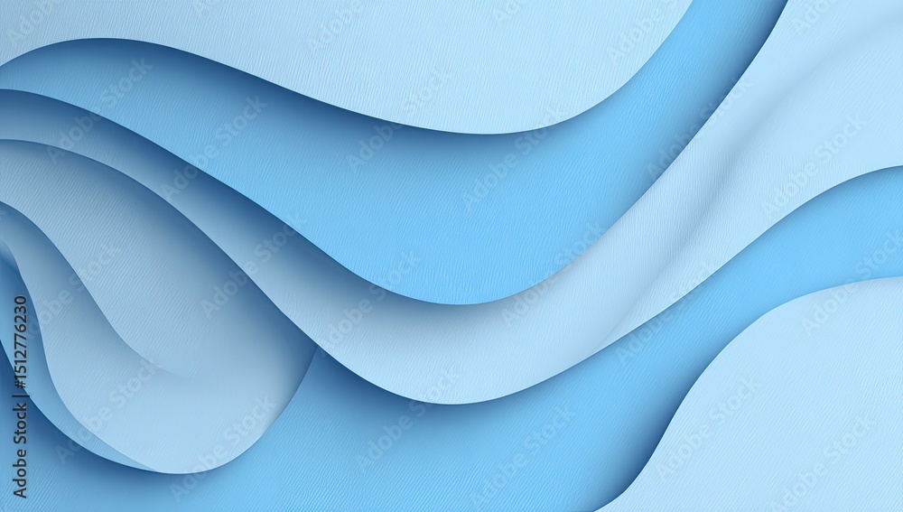 Abstract Blue Wavy Background Design Abstract Blue Wavy Background Design