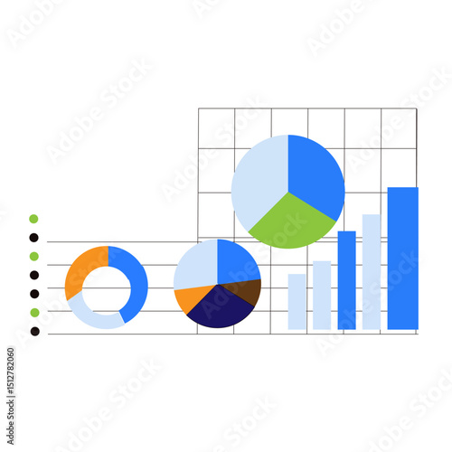 Business plan. Vector illustration for web banner, social media banner, business presentation