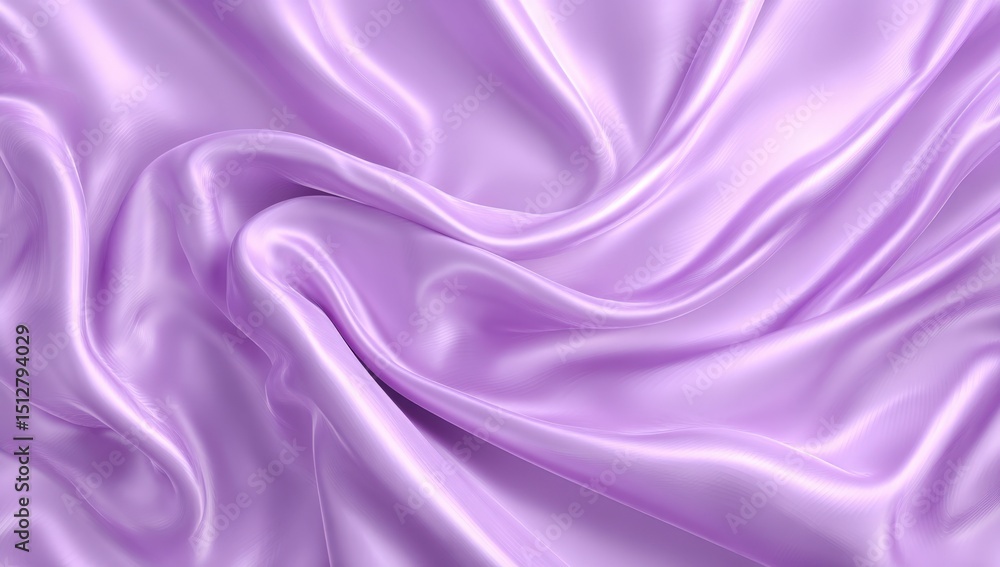 Obraz premium Elegant Purple Satin Fabric Texture