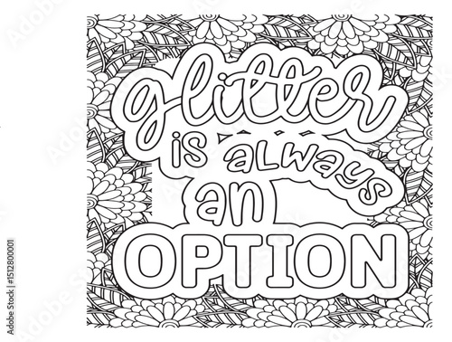 Motivational Quotes Coloring Pages For Adutls