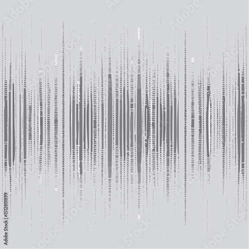 Tech-style grunge dots and glitch textures in a faded, vintage look.