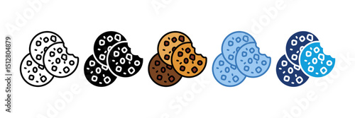 Cookie Icon Element For Design