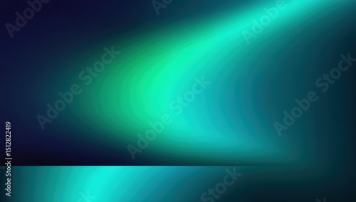 Teal Green Gradient Background With Dark Blue Tones
