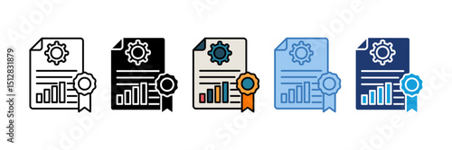 Project Charter Icon Element For Design