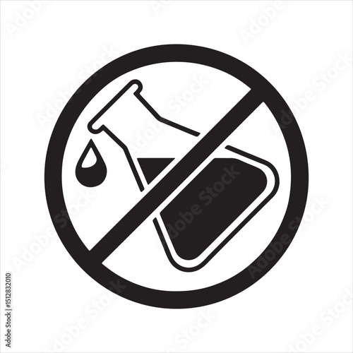 No Chemicals or Harmful Substances Icon