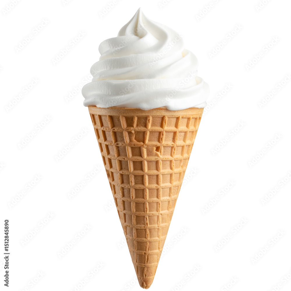 Realistic Ice Cream Cone PNG Realistic Ice Cream Cone PNG