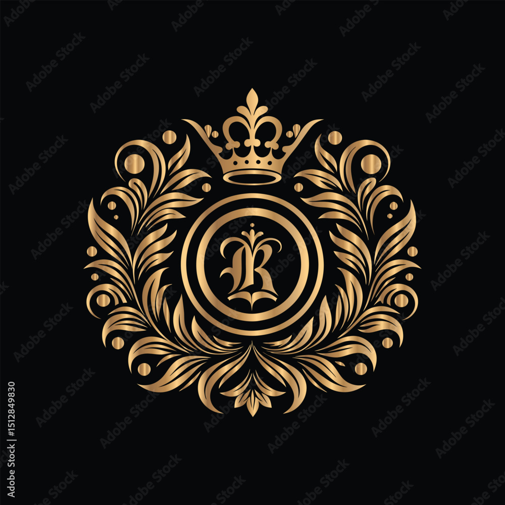 Vector golden frame. Elegant element for design in Eastern style, place for text. Floral golden border. Lace illustration for invitations and greeting cards. Vector golden frame. Elegant element for design in Eastern style, place for text. Floral golden border. Lace illustration for invitations and greeting cards.