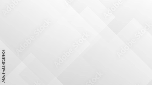 Modern abstract white gradient square looping motion 4k background seamless animated