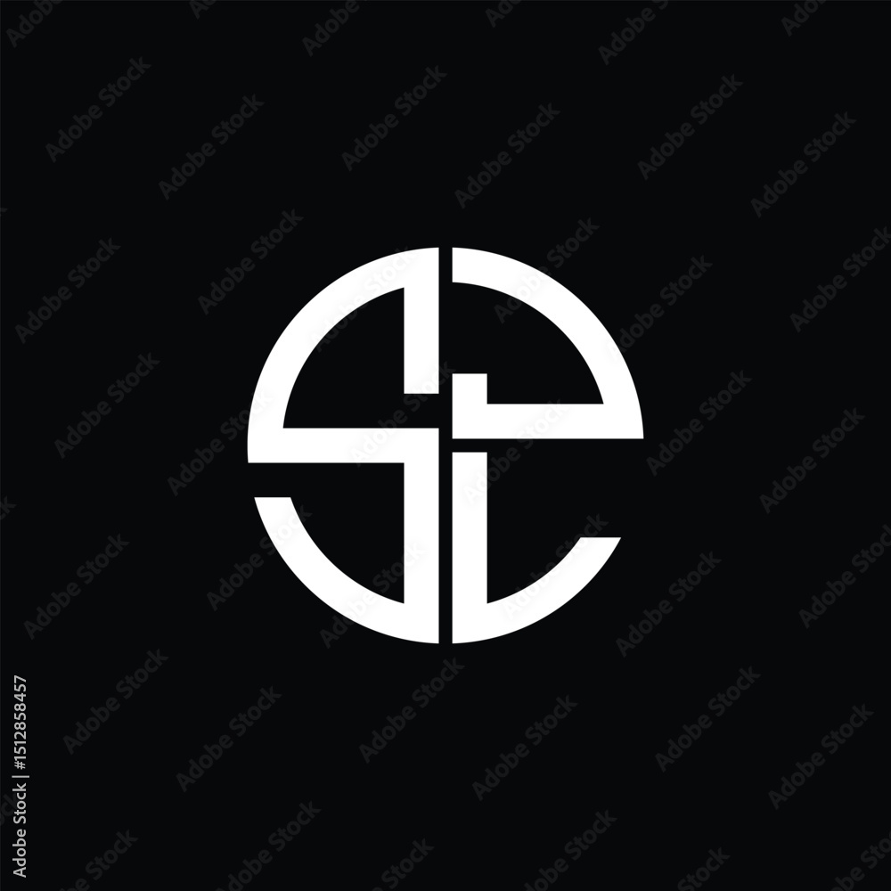 SJL logo SJL icon SJL monogram SJL letter minimalist Circle flat Unique modern abstract logo design. SJL logo SJL icon SJL monogram SJL letter minimalist Circle flat Unique modern abstract logo design.