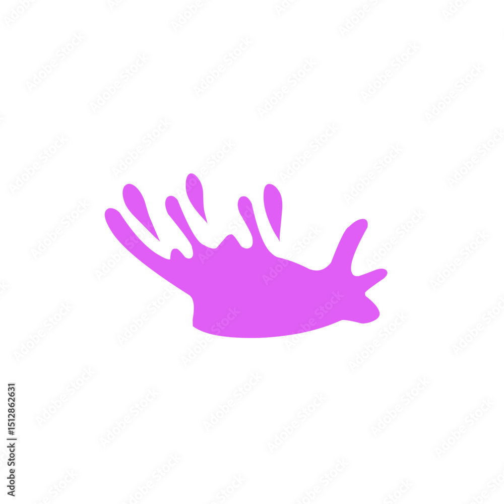 Obraz premium grape purple liquid vector