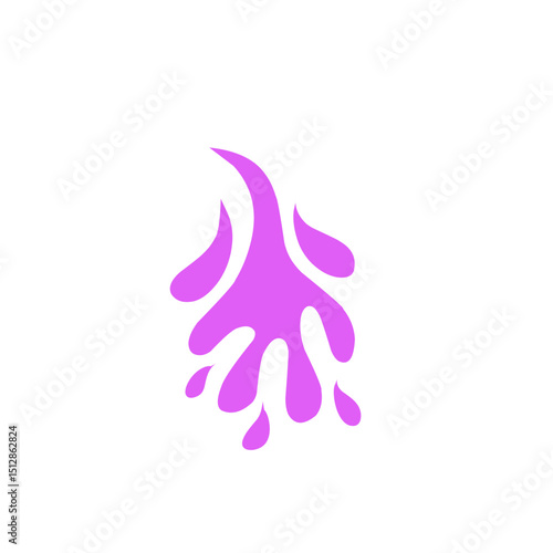 grape purple liquid vector