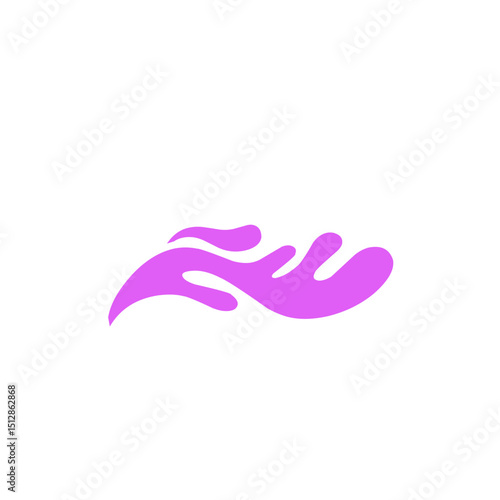 grape purple liquid vector