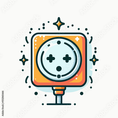 electrical socket vector illustration