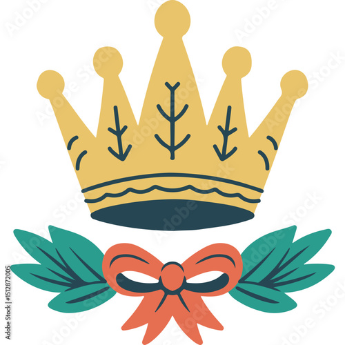 Handcrafted Birthday Crown Icon