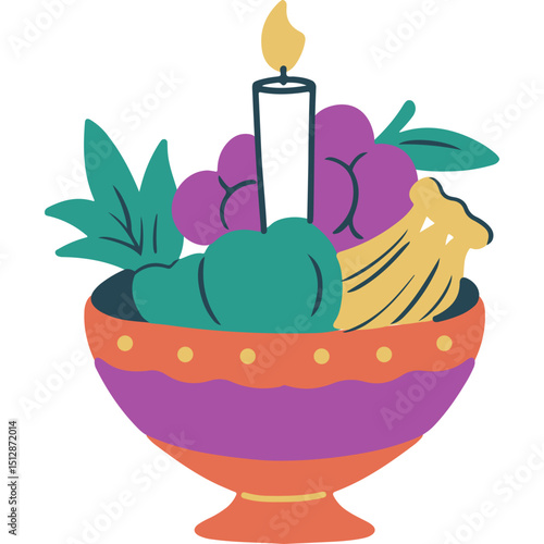 Local Fruit Birthday Offering Icon