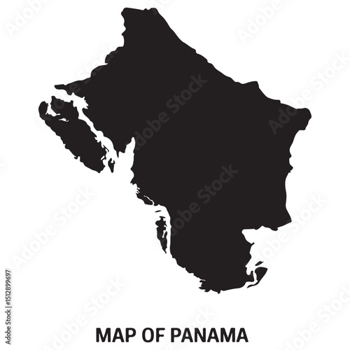 A Minimalist Map of Panama