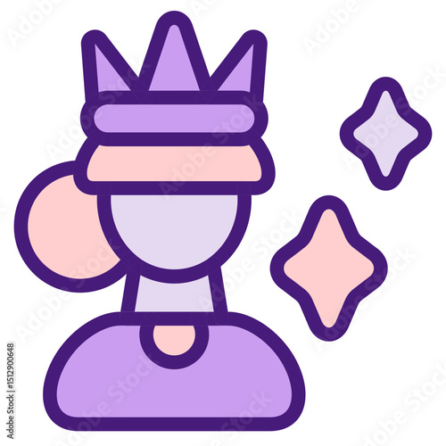 Best Mom Flat Icon