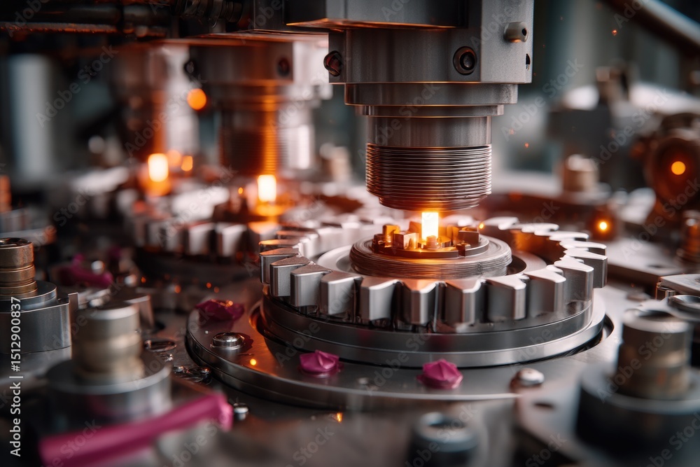 nano-scale machinery assembling organic fibers and cells nano-scale machinery assembling organic fibers and cells