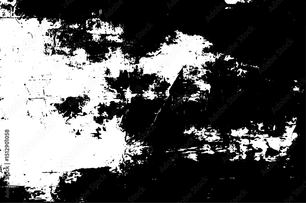 Obraz premium Urban Grunge Texture with Peeling Paint and Distressed Concrete Wall Background