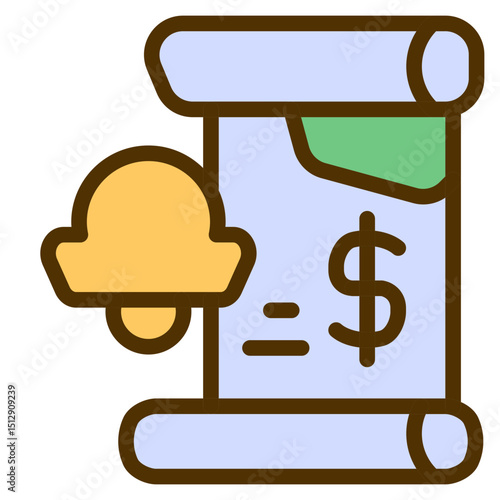Bill Flat Icon