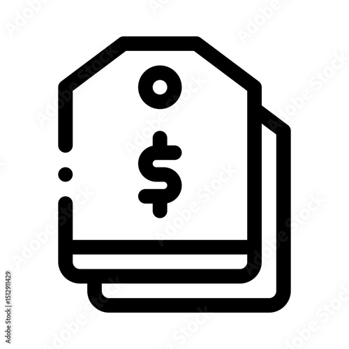 Tag line icon