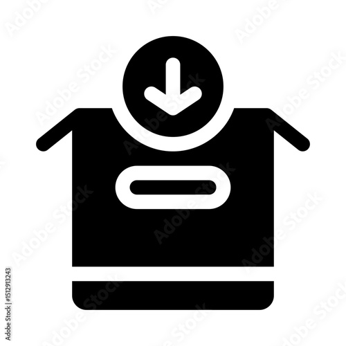 Box glyph icon