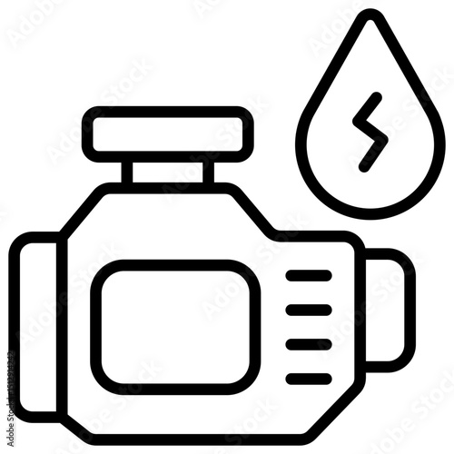 Diesel Outline Icon