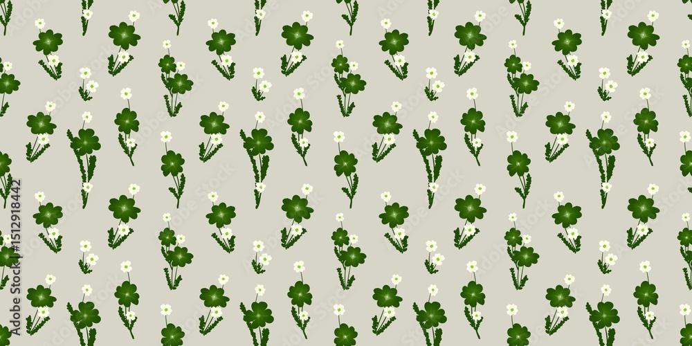 Fototapeta premium Seamless watercolour and unique floral pattern background for covers, notes, banner. Soft backgrounds colour. Watercolour art work. Flower stalk. Colourful flower.