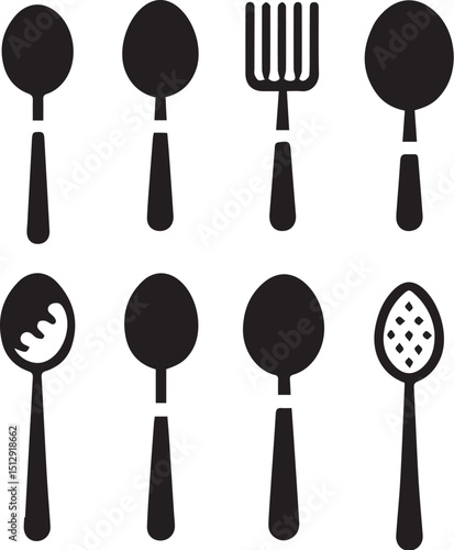 Dessert spoon illustration