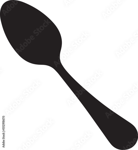 Dessert spoon illustration