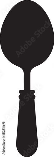 Dessert spoon illustration