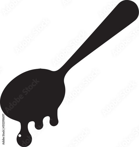 Dessert spoon illustration